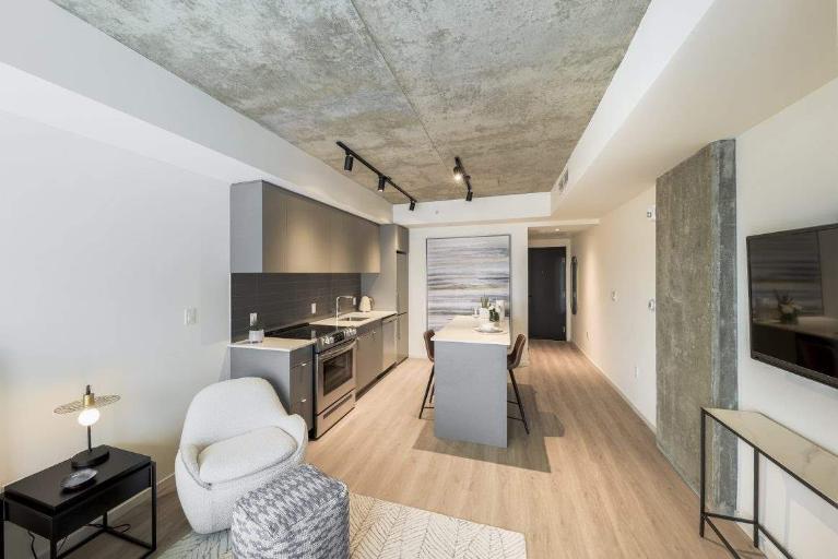 Studio dans un projet locatif moderne à Place Gare Viger 3