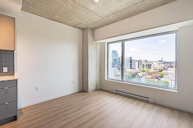 3 1/2 dans un projet locatif moderne à Place Gare Viger 4