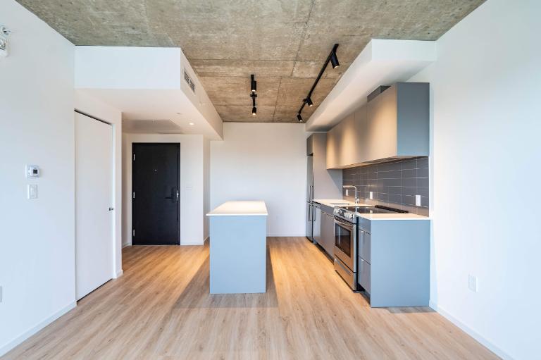 3 1/2 dans un projet locatif moderne à Place Gare Viger 5