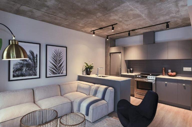 3 1//2 dans un projet locatif moderne à Place Gare Viger 3