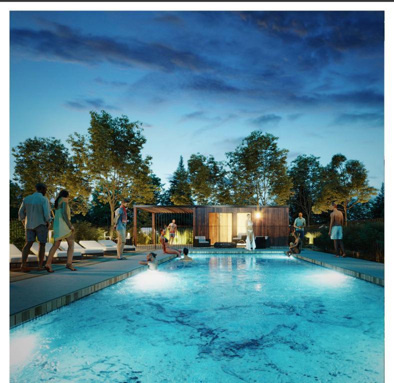 Magnifique apt 5 et 1/2 (3 ch 2 sdb); Piscine; Gym !!! 5