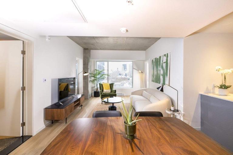 4 1/2 dans un projet locatif moderne à Place Gare Viger 2