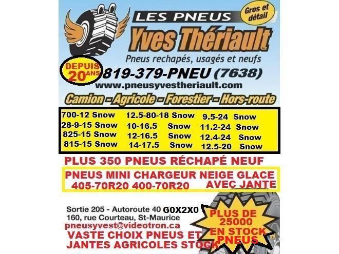 PNEU 225-75R16 NEUF A CLOU A NEIGE ET GLACE Neuf à vendre à St-Maurice ...