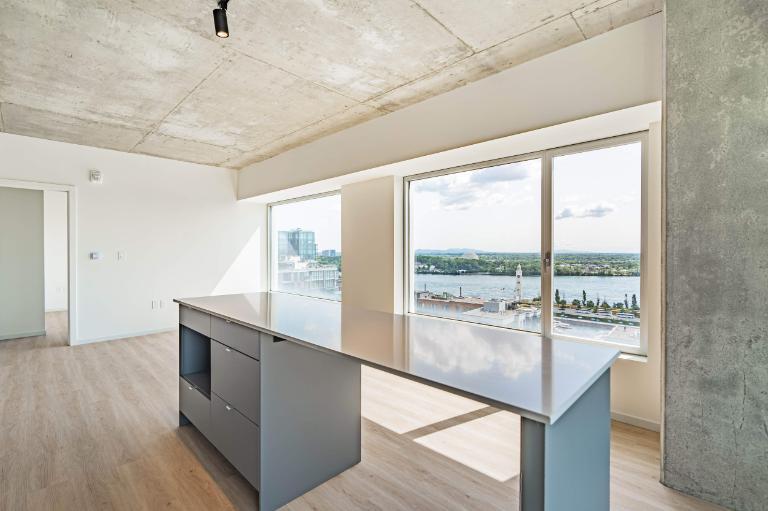 4 1/2 dans un projet locatif moderne à Place Gare Viger 5