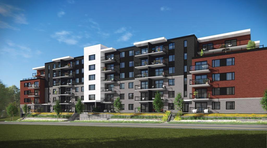 4 1/2 Charlesbourg – ascenseur- jardin sur le toit- stationnement intérieur 2