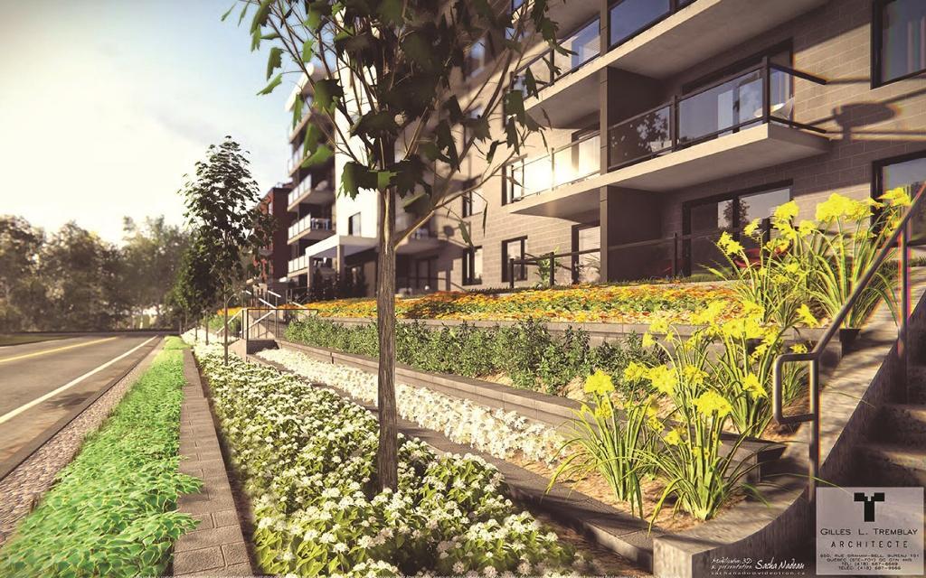 4 1/2 Charlesbourg – ascenseur- jardin sur le toit- stationnement intérieur 4