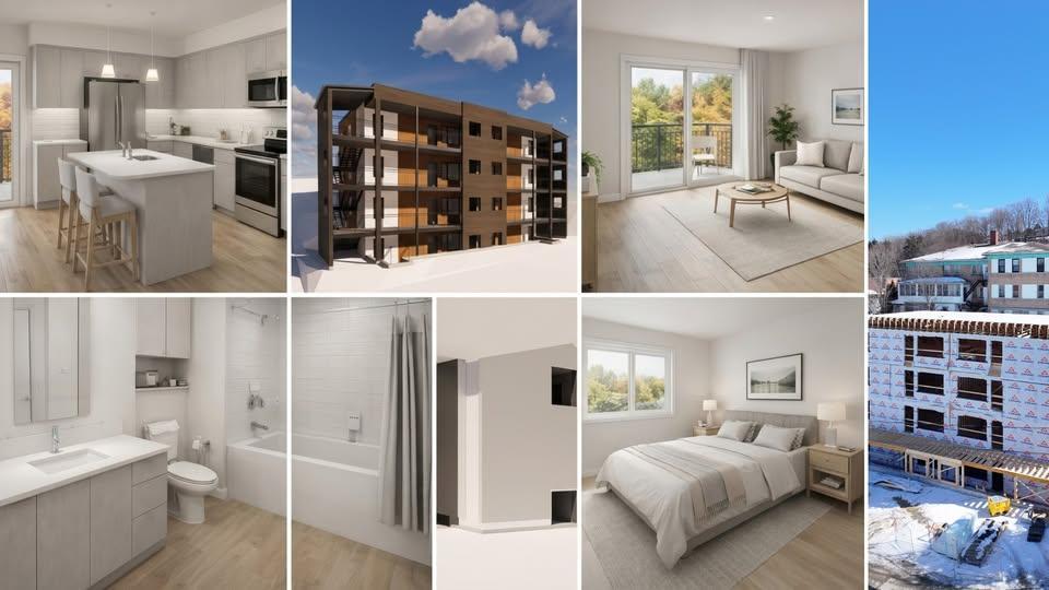 4 et demi neuf a louer shawnigan/ nouvelle construction/ rabais de location aux premiers signataires de bails de l'immeuble!