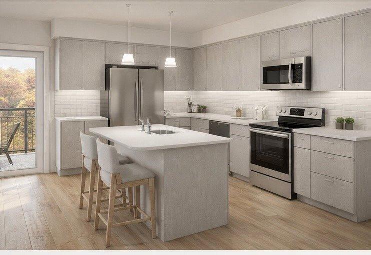 4 et demi neuf a louer shawnigan/ nouvelle construction/ rabais de location aux premiers signataires de bails de l'immeuble! 2