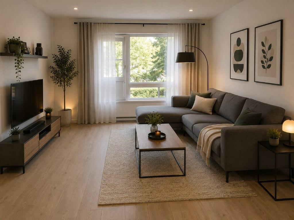 Grand 5 ½ fraîchement peinturé, libre immédiatement! Beloeil 354-5 5