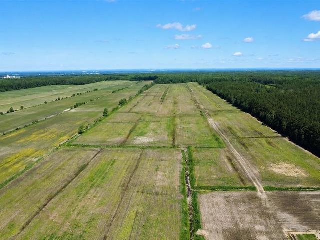 Bécancour (Centre-du-Québec) : Terre agricole de 73 acres, 50 acres en culture, loam sablonneux, forêt mixte, ruisseau — photo 1