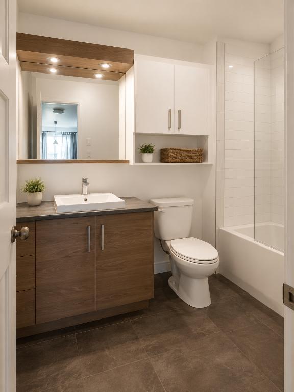 🏡  Grand 4½ lumineux avec plancher chauffant et climatiseur 4