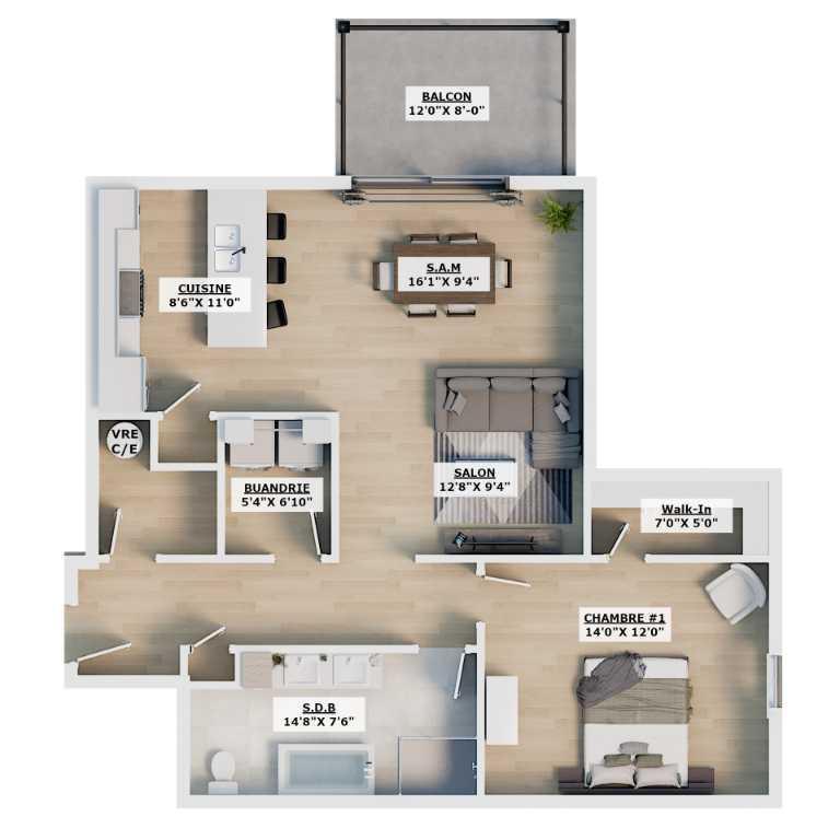 🏡 LOGEMENTS NEUFS HAUT DE GAMME À LOUER – 3 ½, 4 ½ et 5 ½ 5