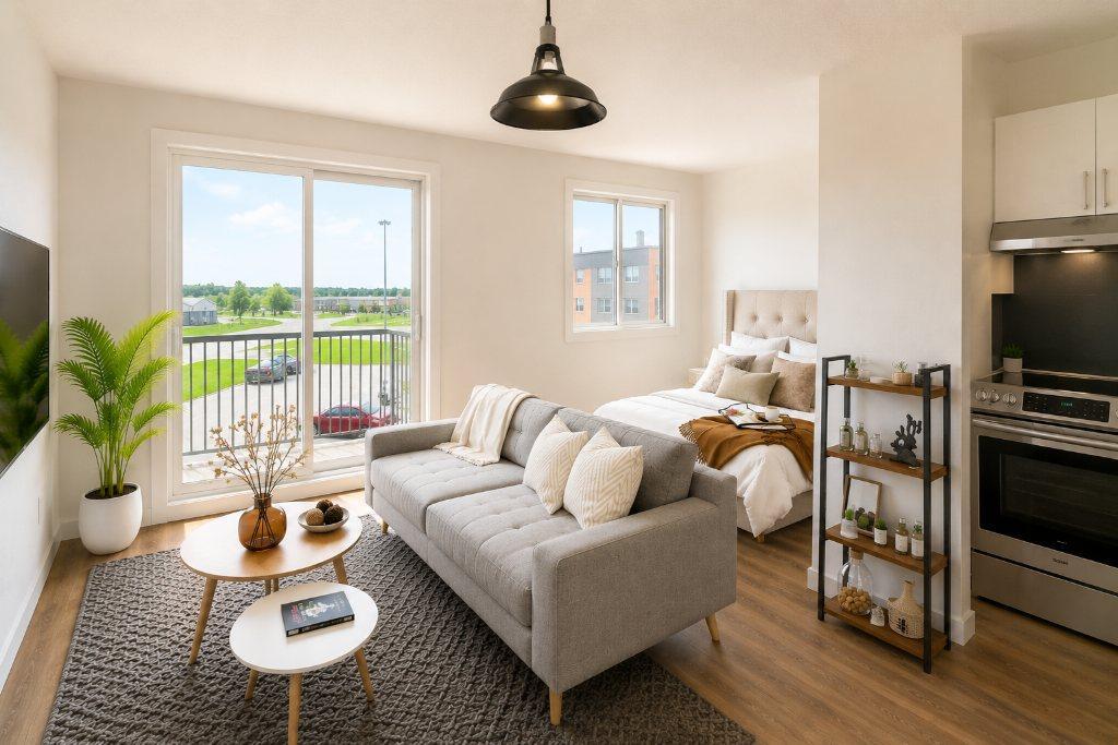 Studio lumineux à partir de 901 $/mois – Arvida (Jonquière) 2