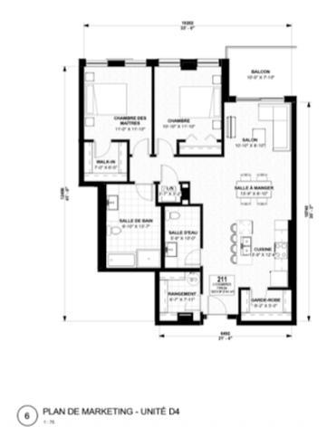 2 CH - 1 SDB - Gatineau - $3,400 /mo 4