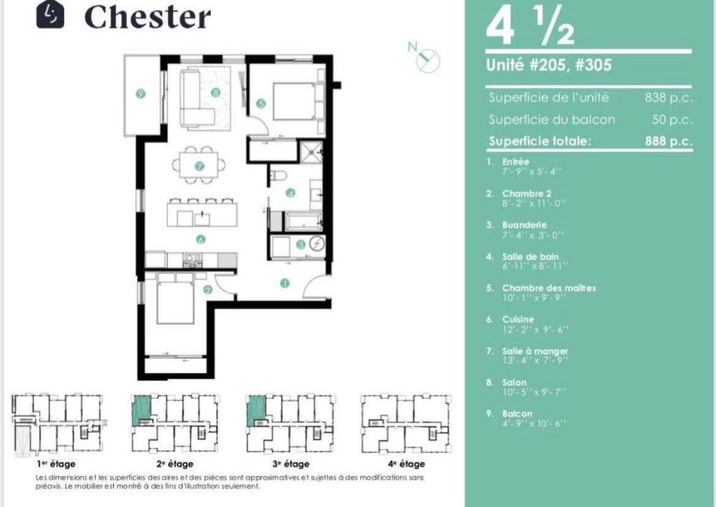 NOUVEAU PROJET - 116 rue St-Jean-Baptiste, 4 1/2 à Valleyfield 5