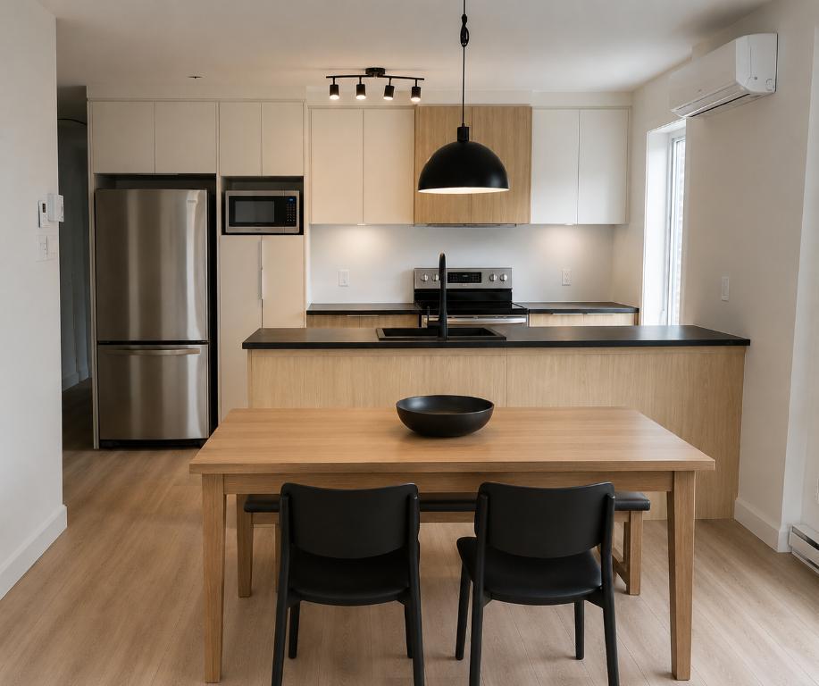 ✨ 4 ½ modernes, hauts de gamme et chaleureux ✨ 2