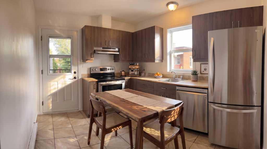 Appartement 4 ½ semi-meublé situé au 270 rue Gillespie (libre immédiatement) 2
