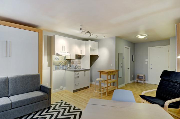 Loft studio entièrement meublé à louer Vieux-Québec octobre 2026 3