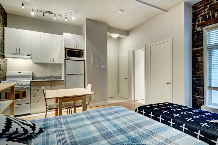 Loft studio entièrement meublé à louer Saint-Jean-Baptiste septembre 2026 2