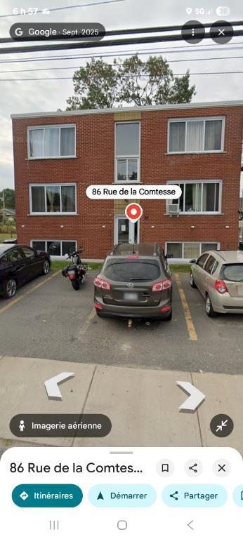4 1/2 86 de la comtesse sorel-tracy 1092$ 3