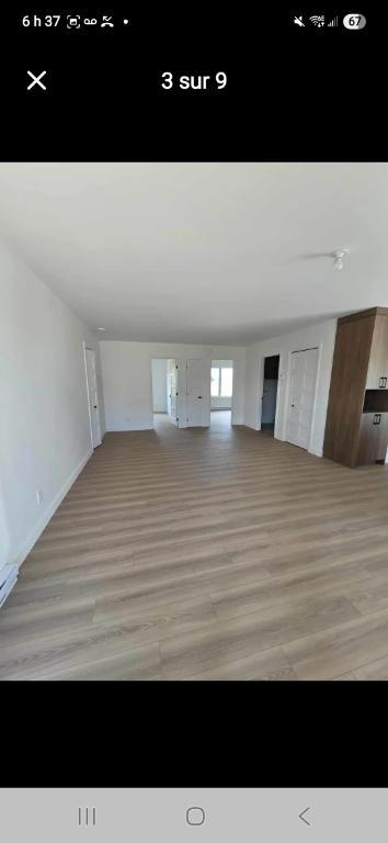 ******URGENT-CESSION DE BAIL — 4½ À SAINT-BASILE-DE-PORTNEUF — OCTOBRE À 612,50$ SEULEMENT (50 % DE RABAIS )*****🔥 5