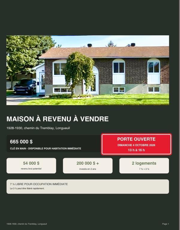1930 Chemin du Tremblay, Longueuil, QC, Canada — photo 1