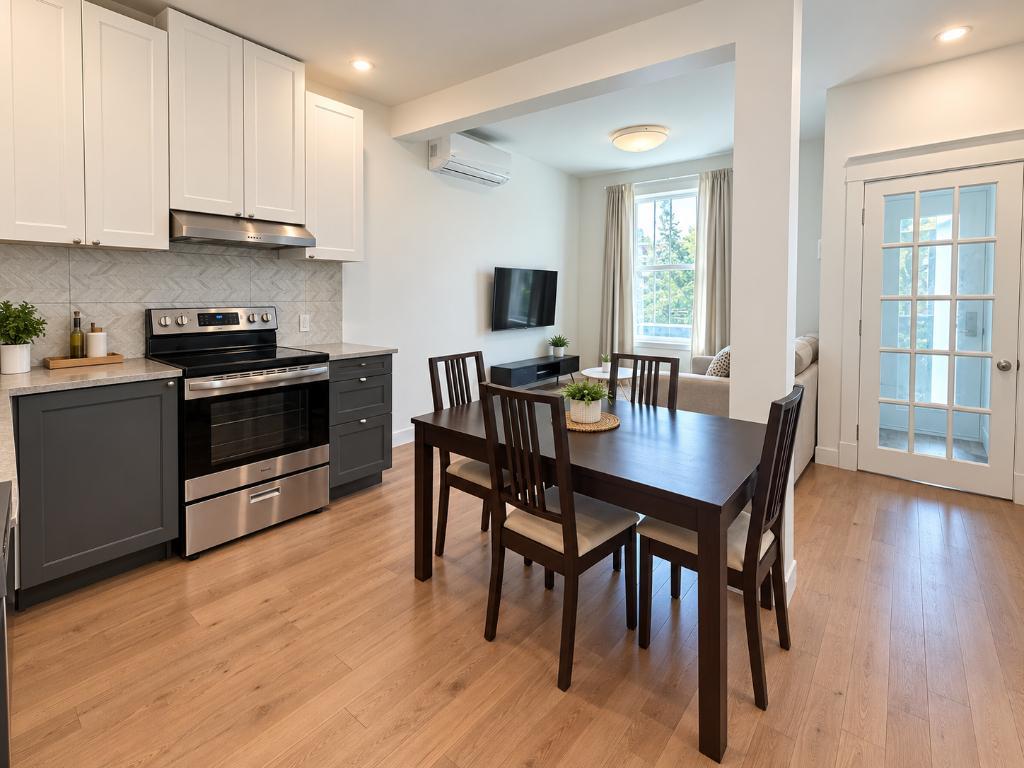 Haut de Duplex Montreal 5 1/2 meublé et rénové 1890$ 3