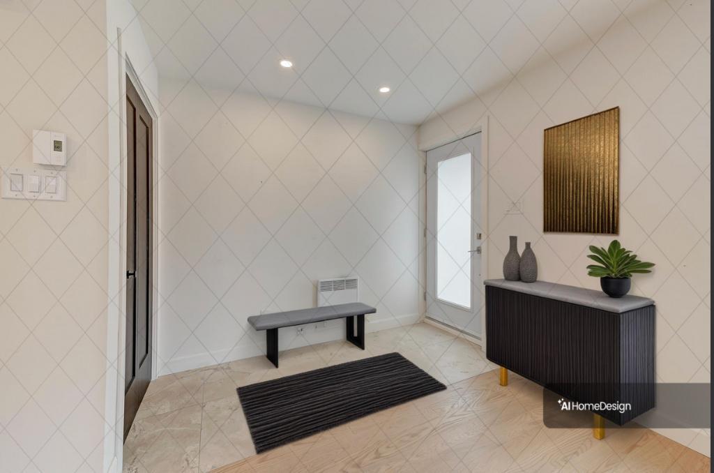 Condo sur 2 niveaux- accès direct, entièrement rénové en 2025 dans le secteur M de Brossard — 3 chambres, 2 salles de bain complètes, garage et stat.! 4