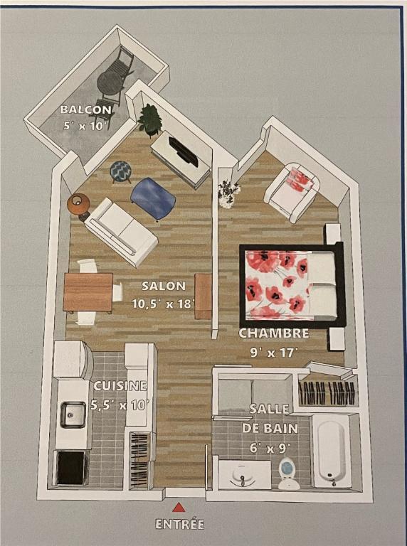 Logement 3 1/2 - cession de bail pour le 1er décembre 2026