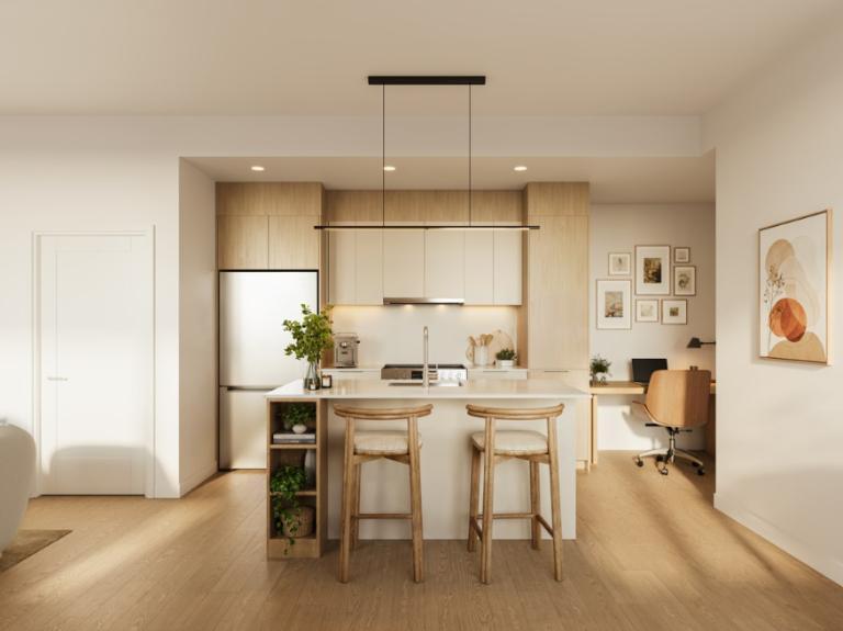 NOUVEAUX 1 1/2 TOUT INCLUS À LOUER À NDG – HALLŌ 2