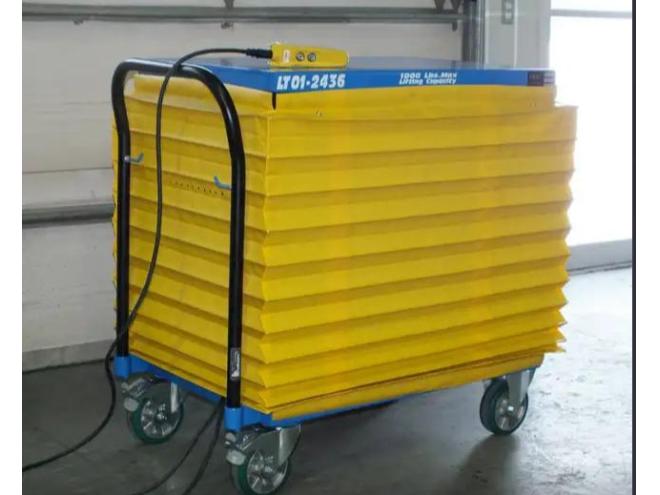 Rideau / jupe de protection - Table hydraulique sur mesure Neuf à ...