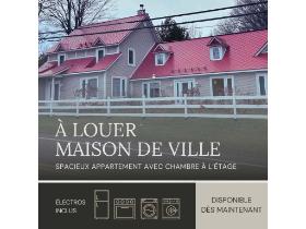*UN MOIS GRATUIT* Maison de ville à louer - Magog