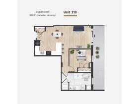 1 CH - 1 SDB - Gatineau - $2,070 /mo