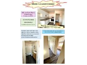 4 ½ à Sherbrooke - 1000$/mois - Rabais disponible