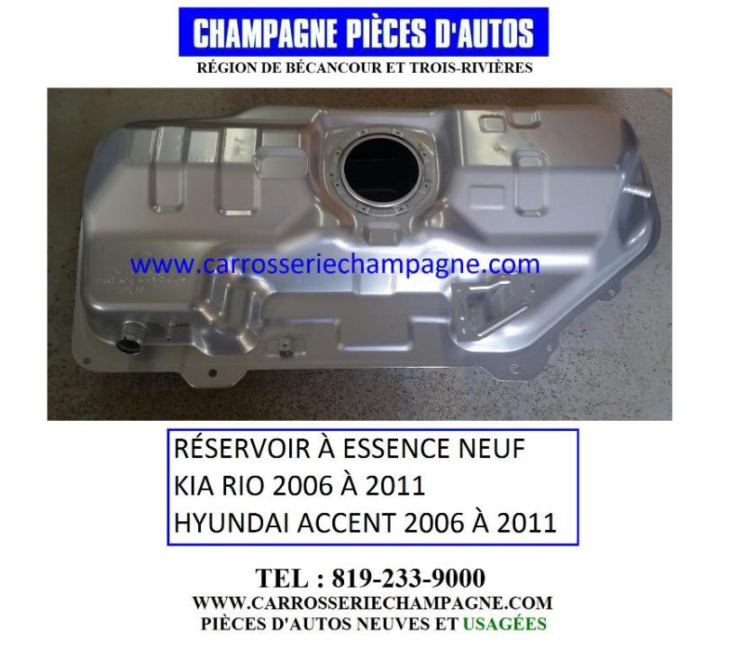 RÉSERVOIR À ESSENCE FUEL TANK À GAZ KIA RIO ET HUNDAI ACCENT 2006 À