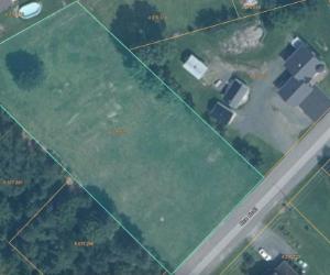 Terrain de 45,455 p.c. près pour Construire avec service — photo 1