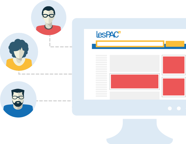 Post your ads on LesPAC