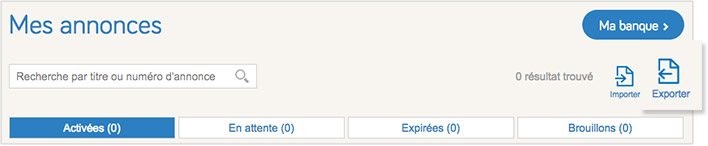 Step 3. Click on the Export Icon